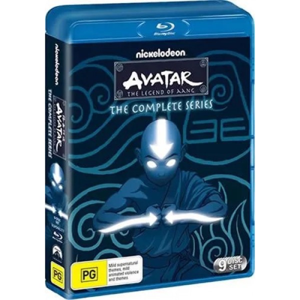 Avatar The Last Airbender The Complete Series Blu-ray DVD Box Set