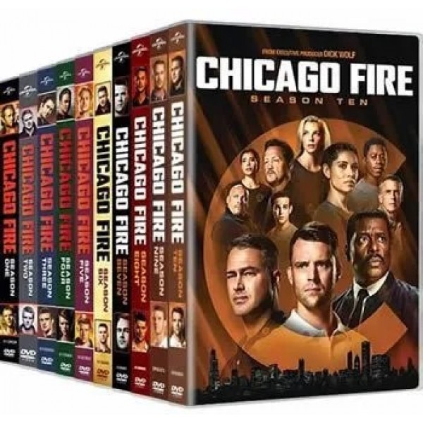 Chicago Fire Complete Series 1-10 DVD Box Set